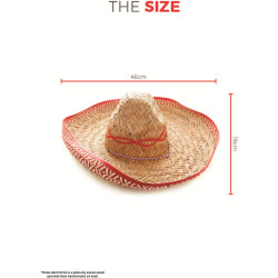Mexické sombrero 46 cm